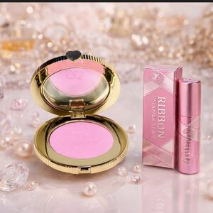 Too Faced Pink Makeup Bundle – Blush + Mascara